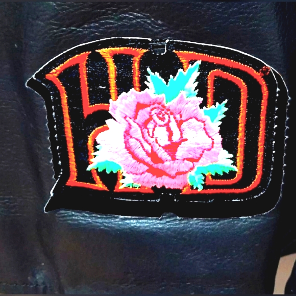 💥Gorgeous💥 Harley-Davidson Lady Harley Heavy Leather Motorcycle Jacket Size XL - Picture 6 of 13